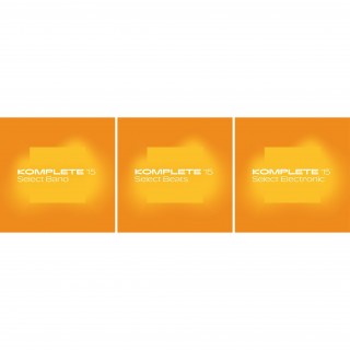 Native Instruments Komplete 15 Select 音色精選套裝 (Beats/Band/Electronic) (序號下載版)
